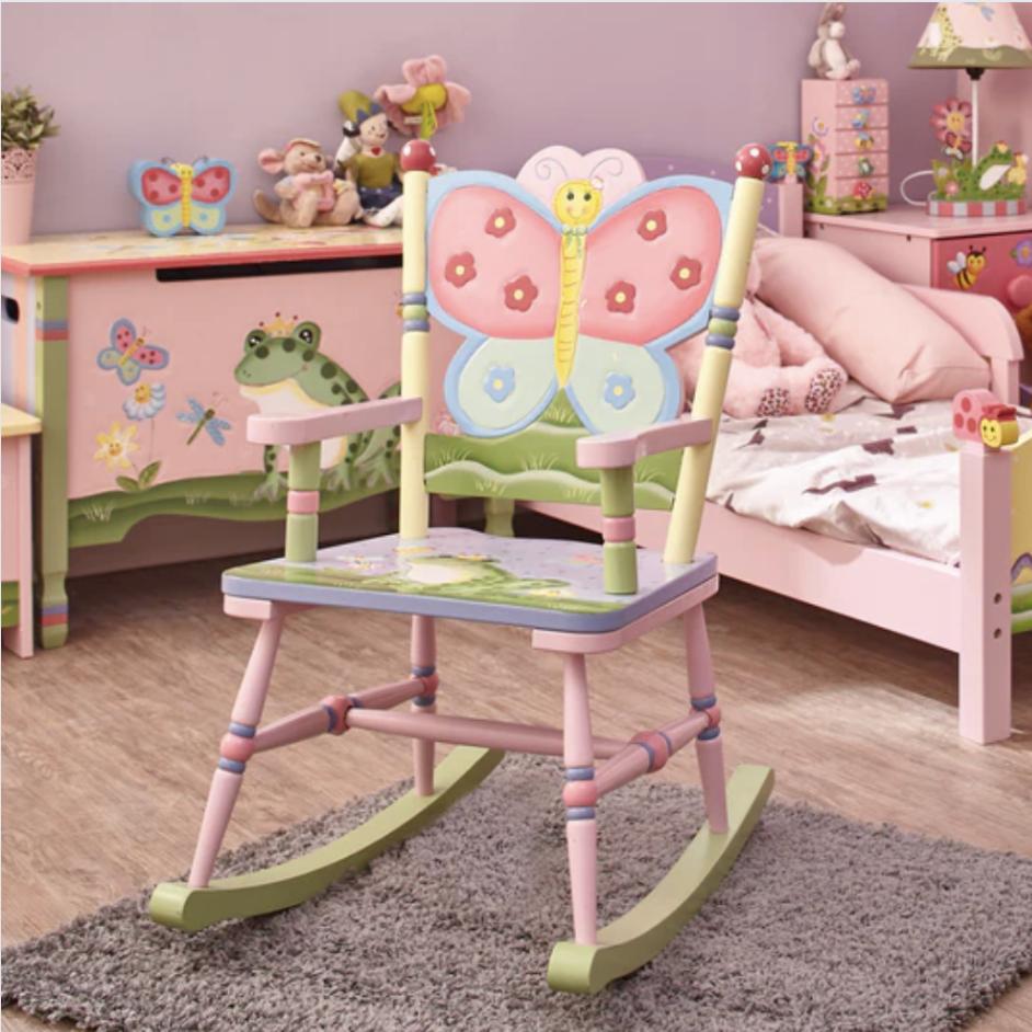 Chaise Teamson Fantasy Fields Transportation bois Time Out discontinue rare Chaise Teamson Fantasy Fields Transportation bois Time Out discontinue rare