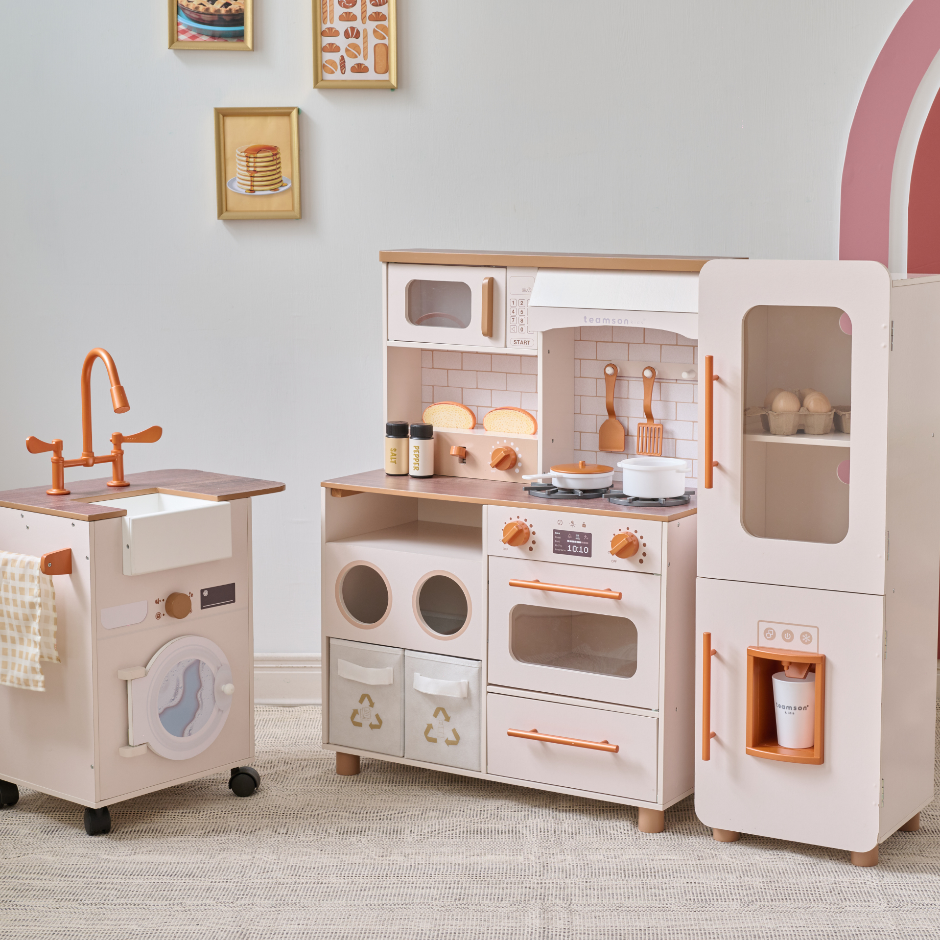 Play Kitchens for Kids: Toy Kitchen Sets & Accessories - Teamson – US