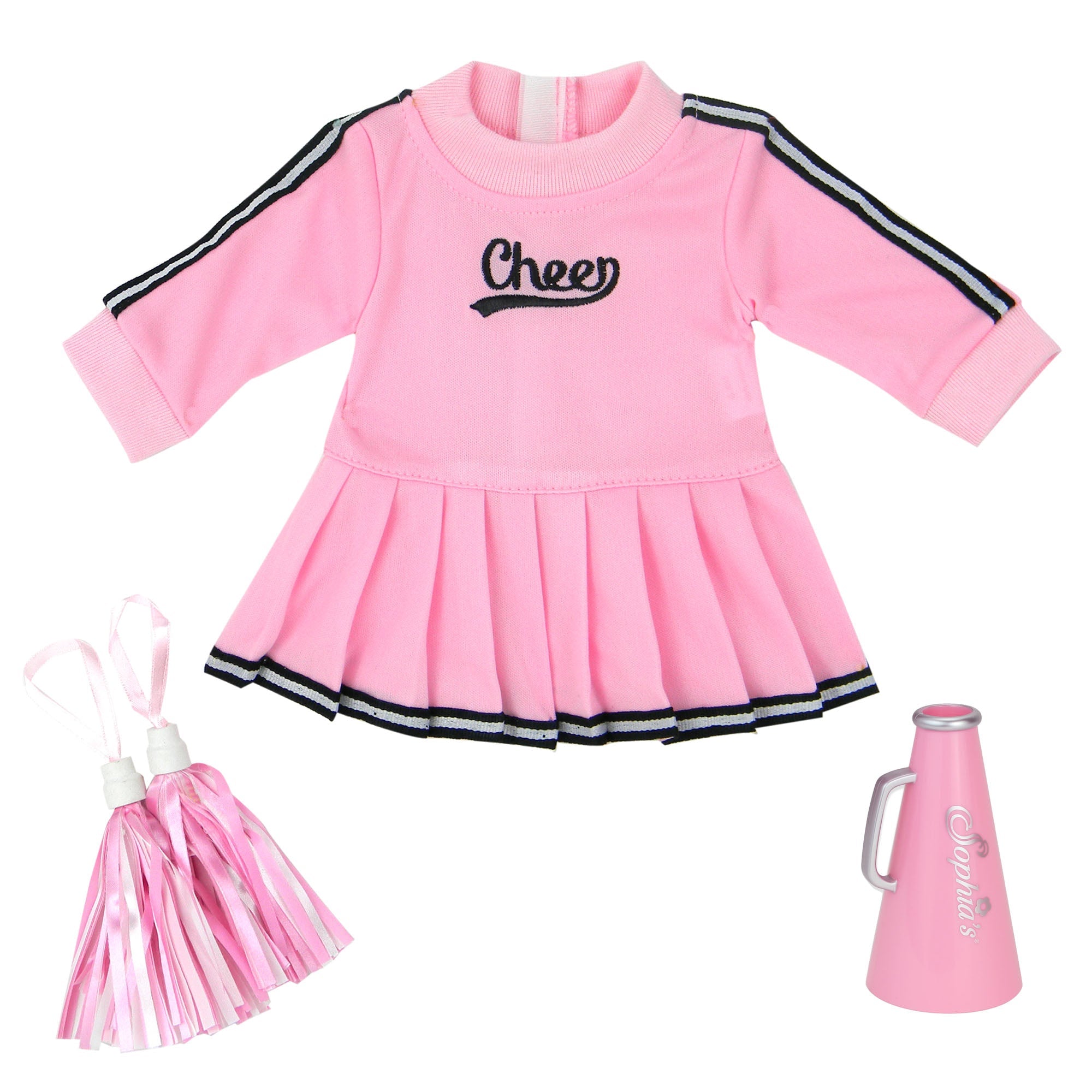 pink cheerleader dress Barbie Cheerleader Toddler Costume