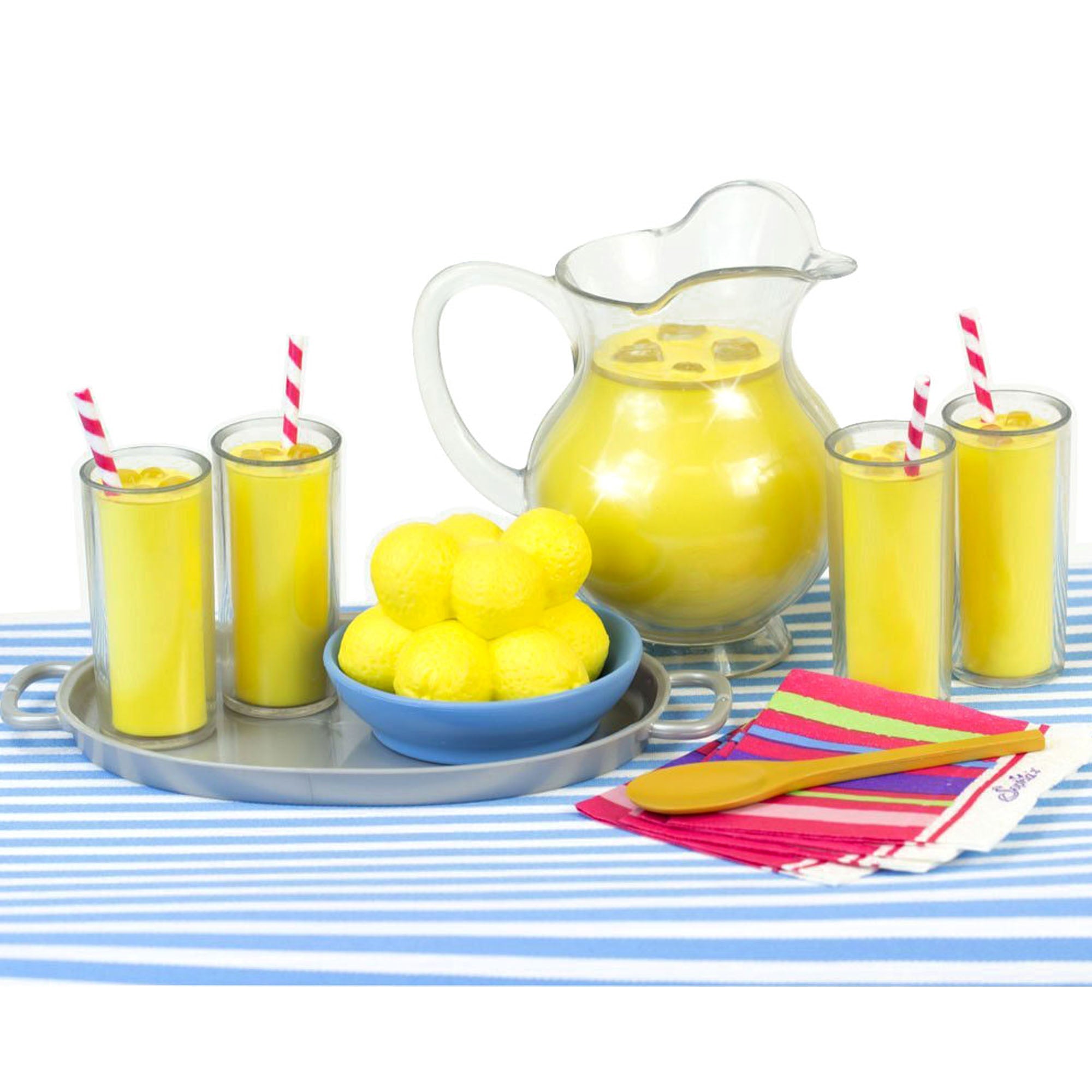Sophia's Fresh Lemonade Drink Set with Pitcher for 18