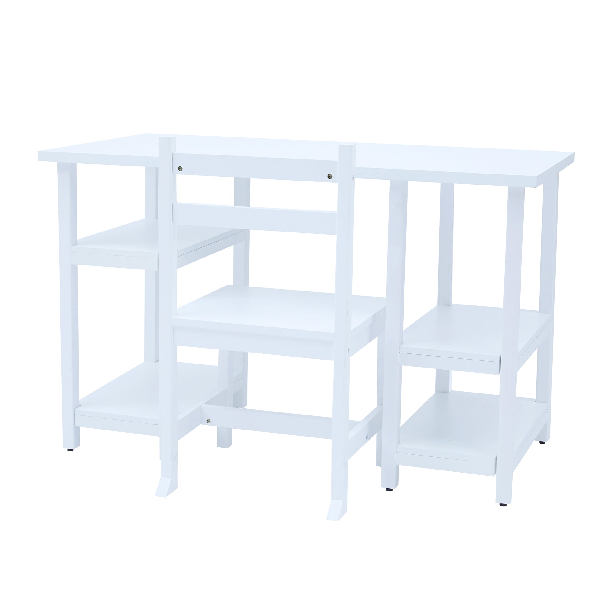 Fantasy Fields Play Desk with Shelves and Chair, White- FINAL SALE