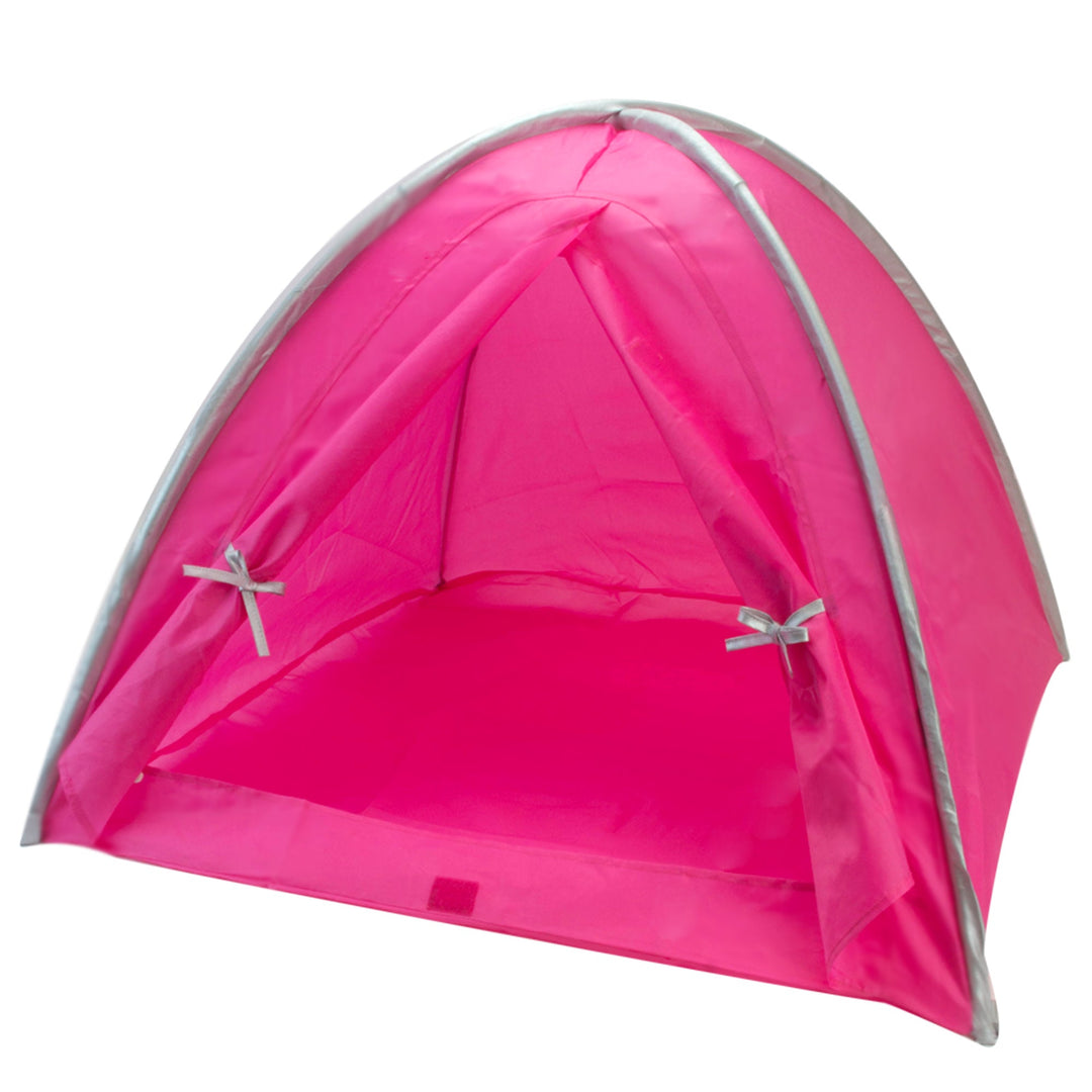 dome shaped tent Sophia's Dome Shaped Nylon Camping Tent for 18" Dolls, Hot Pink- FINAL – US