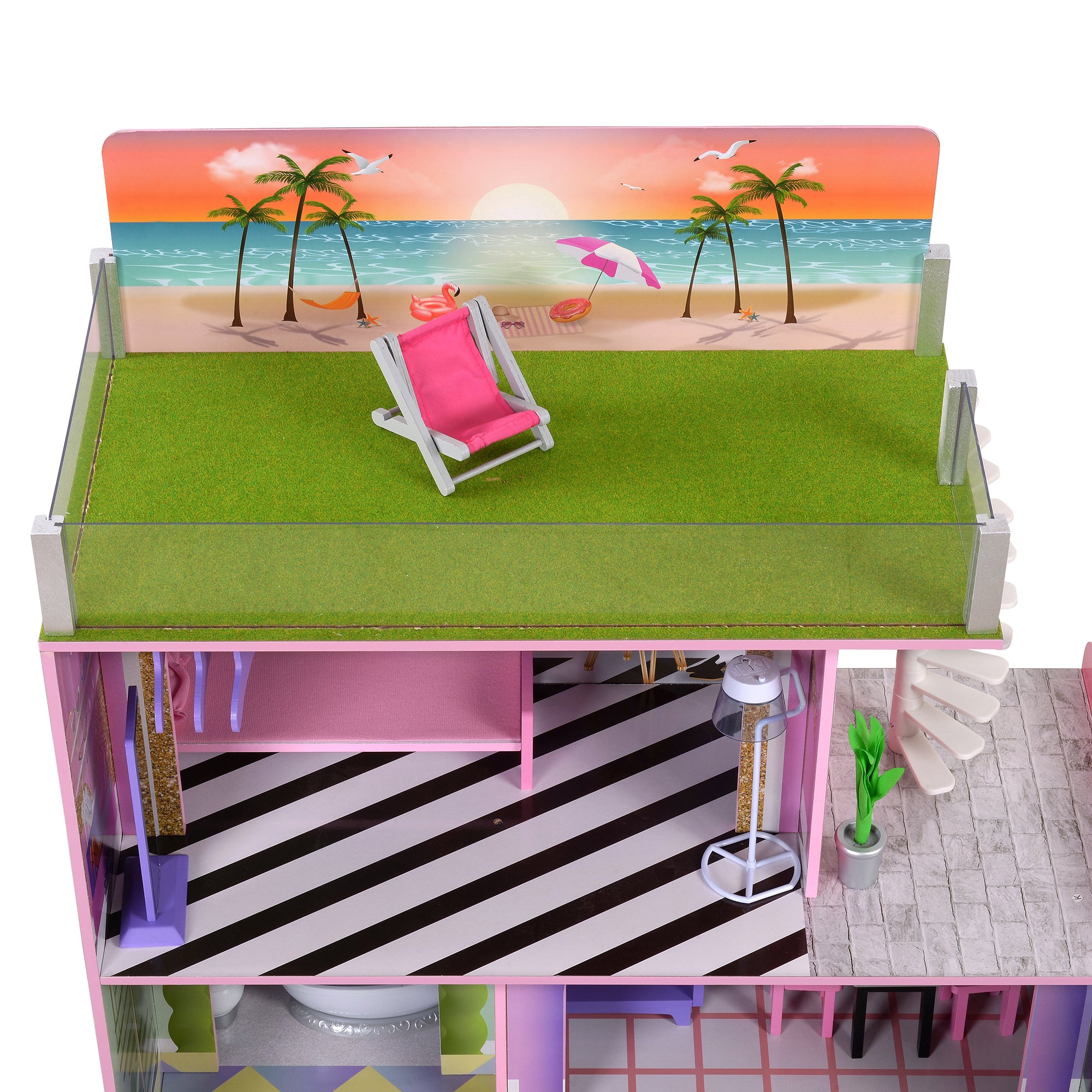 Olivia's Little World Kids Wooden Dreamland Sunset 3-Level