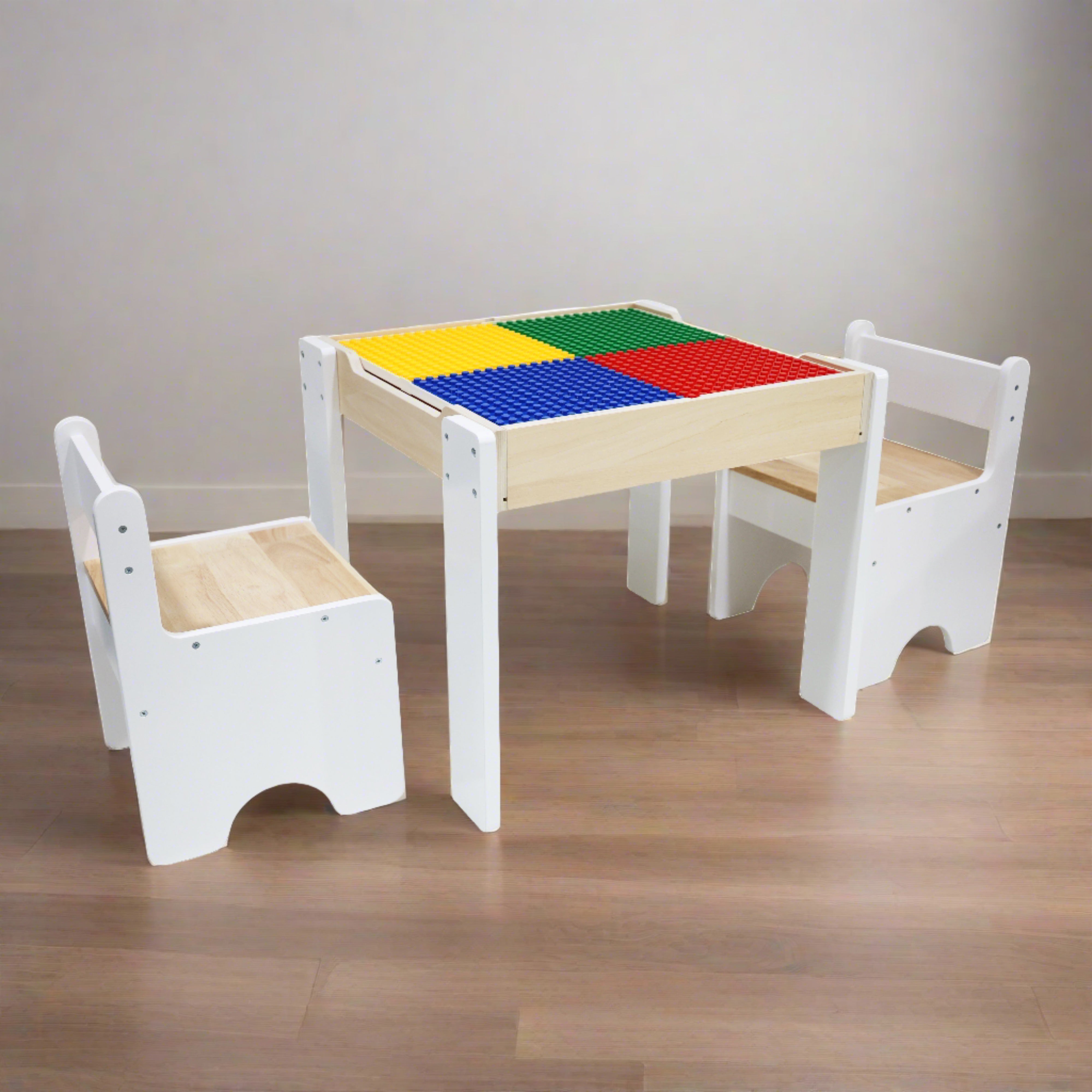 Kidkraft lego table with stools on sale