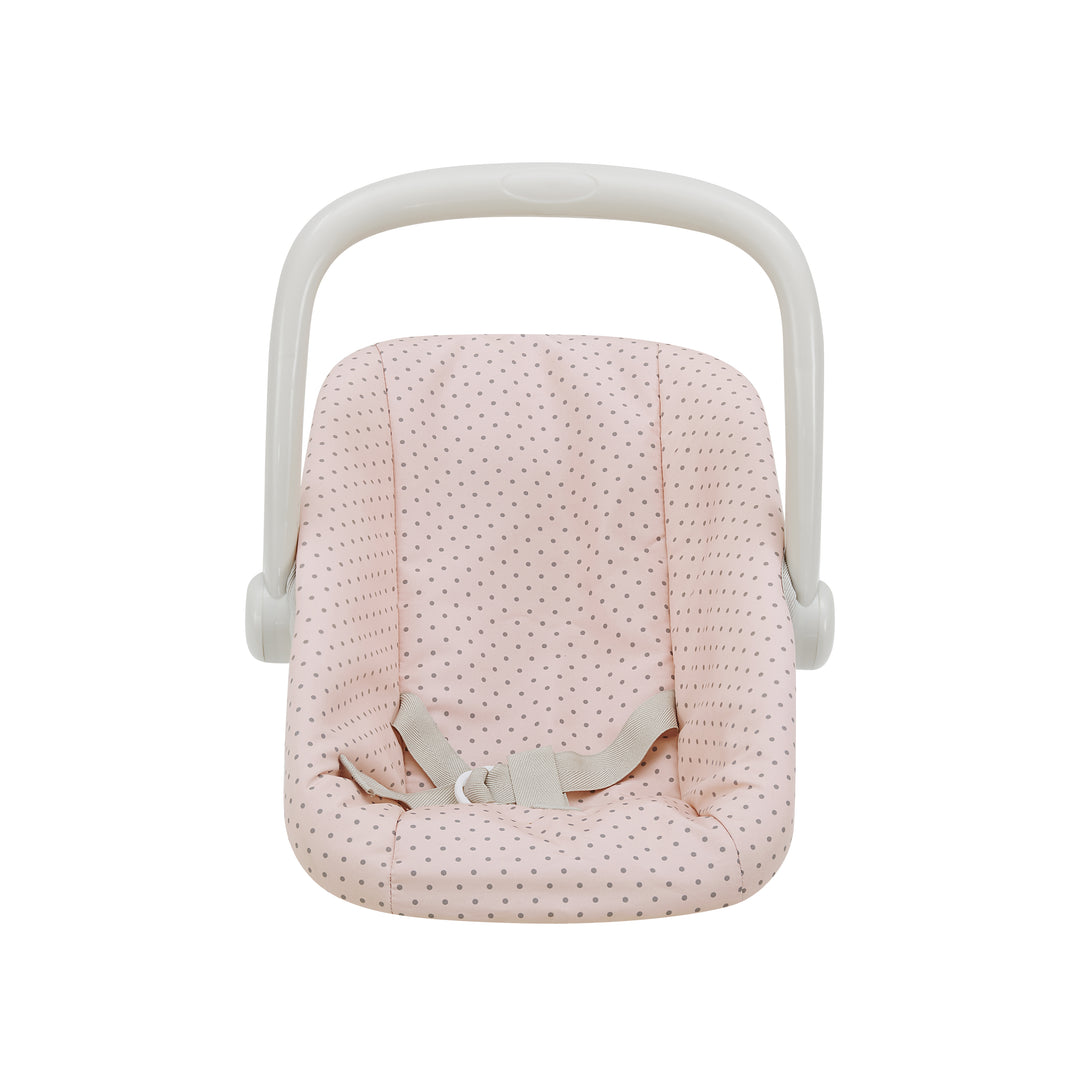 polka dot car seat and stroller Olivia's Little World Polka Dot Princess Baby Doll Carrier & Car Seat – US