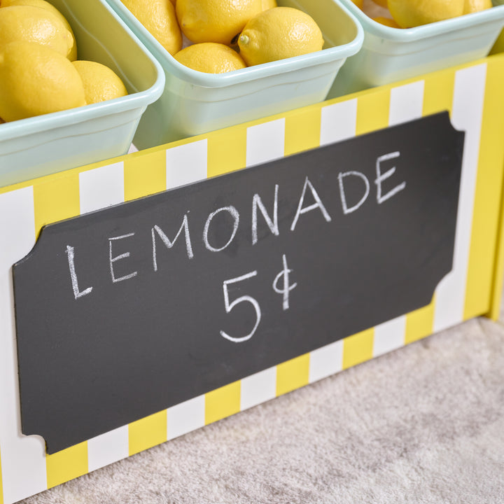 Sunny Citrus Lemonade Stand Playset with Interactive Accessories