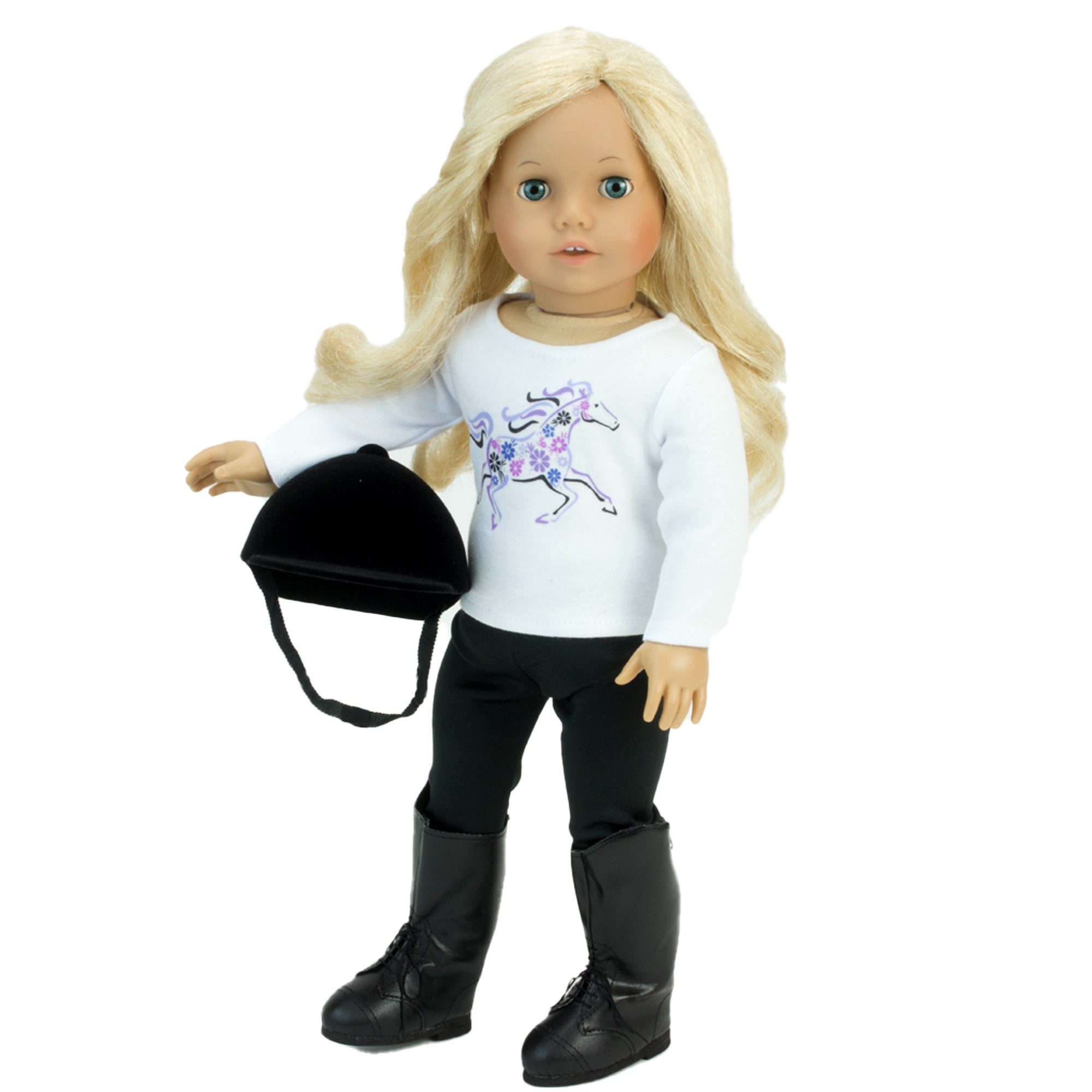 Sophia's Classic Velvet Horse Riding Helmet for 18