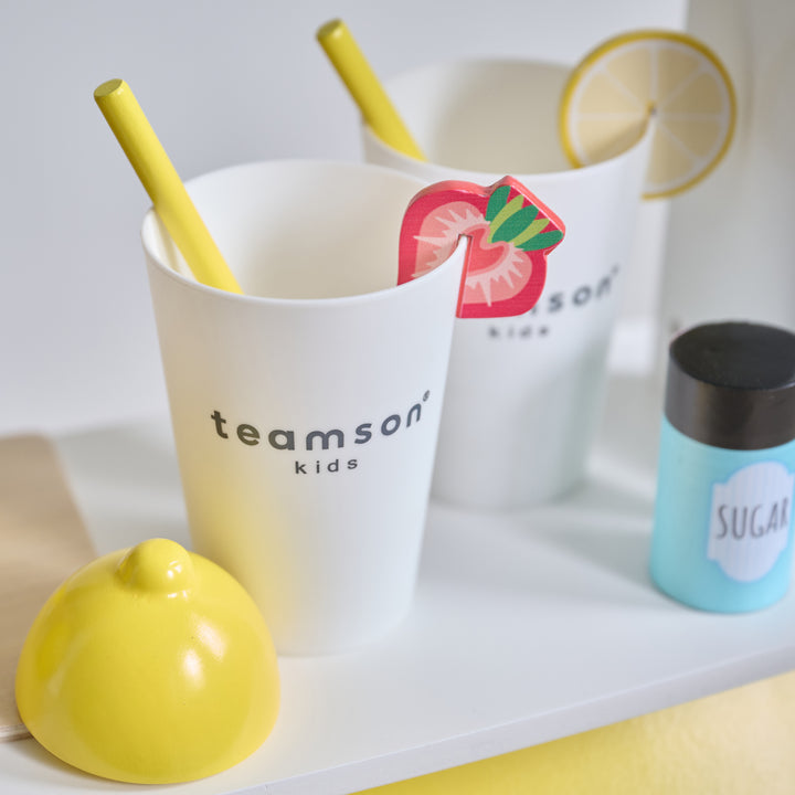 Sunny Citrus Lemonade Stand Playset with Interactive Accessories