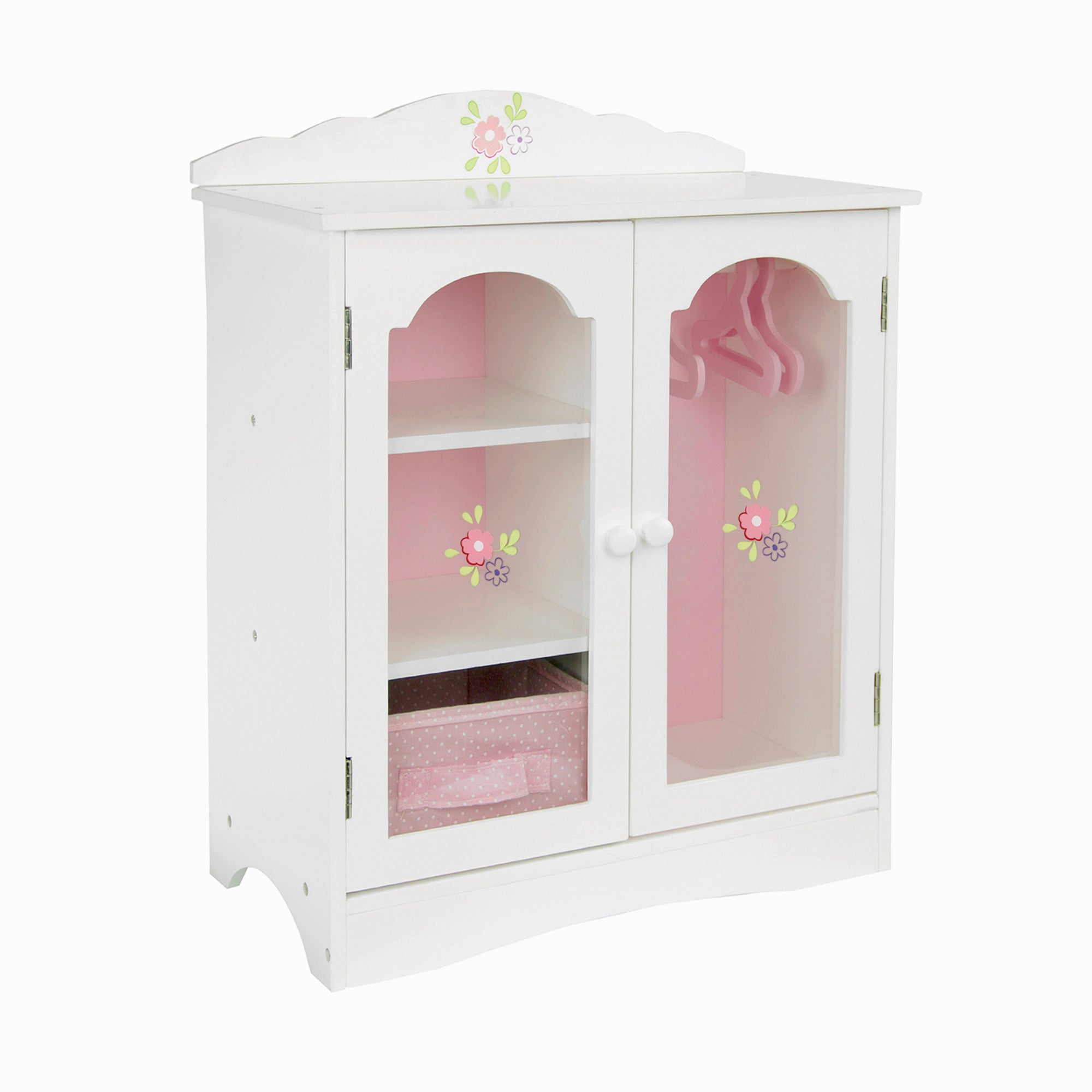 Olivia's Little World Little Princess Toy Closet with Hangers for