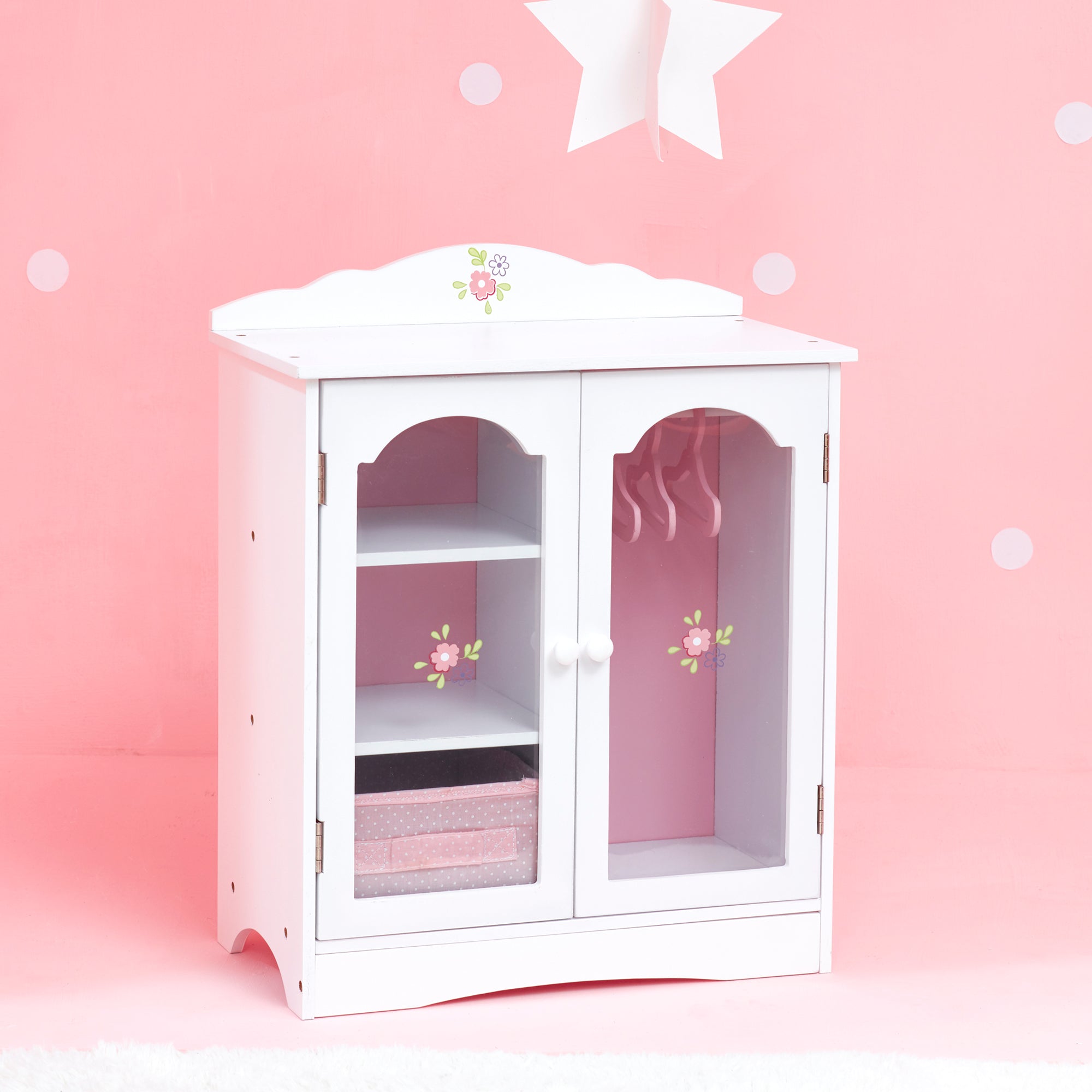 Olivia's Little World Little Princess Toy Closet with Hangers for Olivia's Little World Little Princess Toy Closet with Hangers for