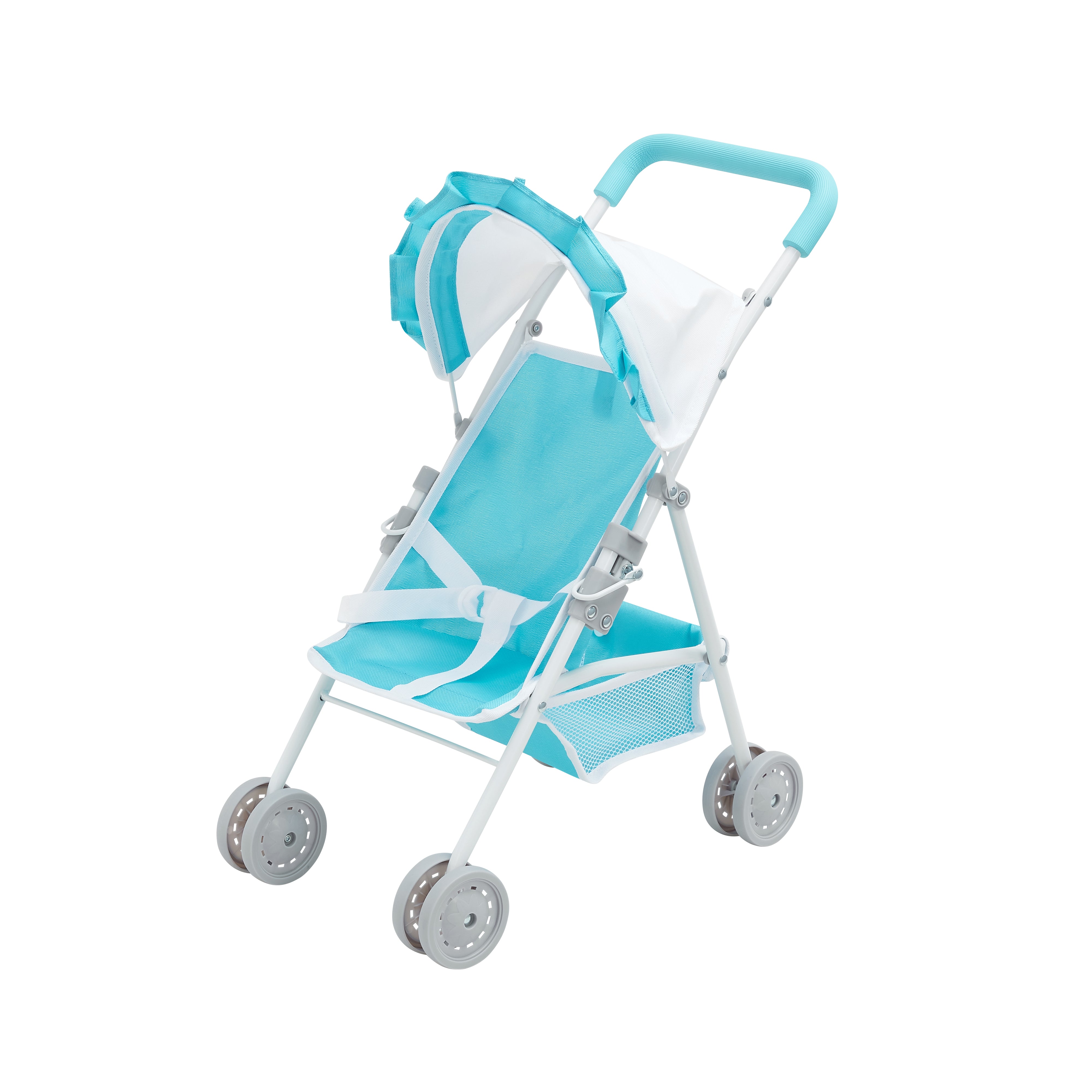 Olivia's Little World Baby Doll 3pc Nursery Set, Blue & White – US