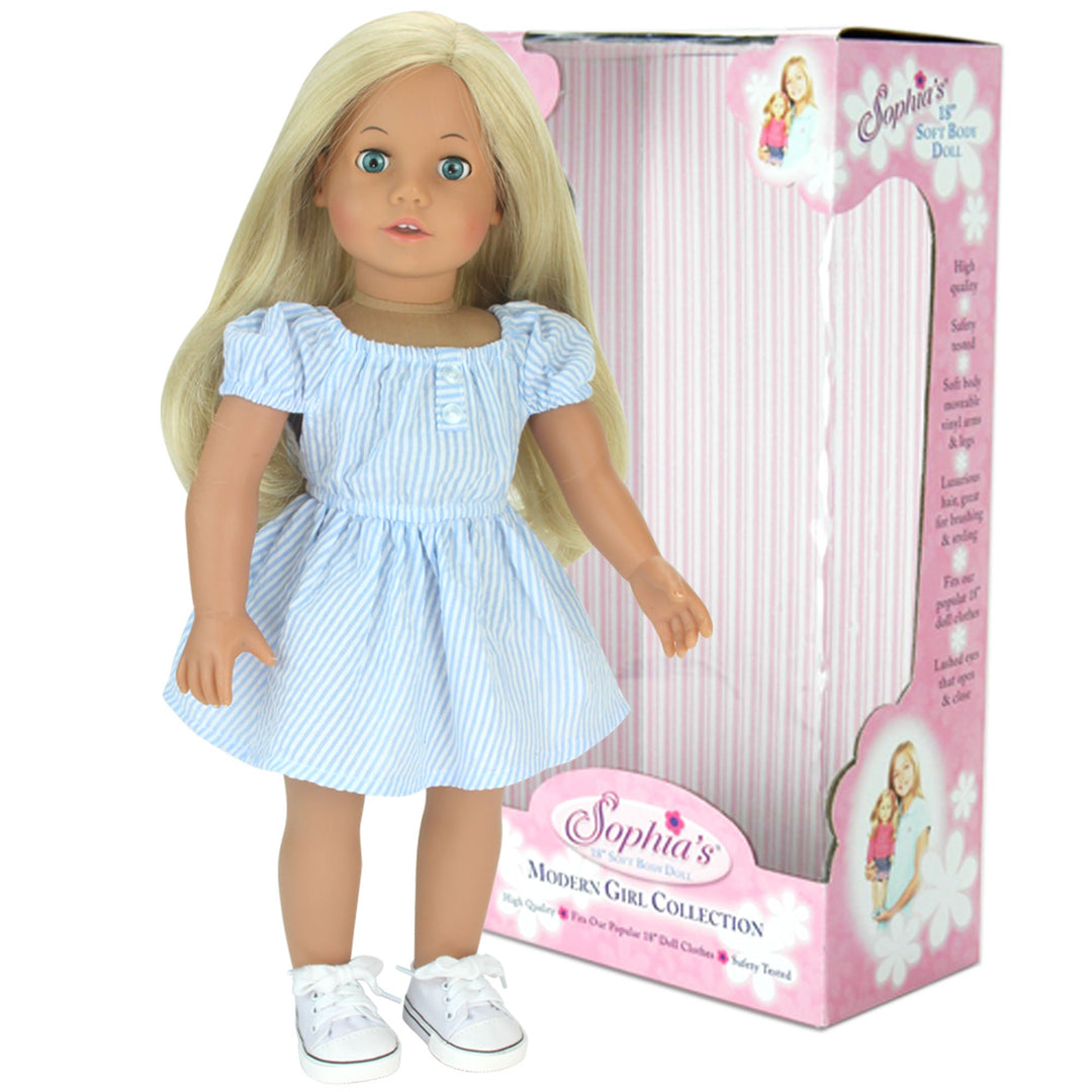 18" Dolls: 18 Inch Doll Clothes, & Accessories - Teamson Tagged "Modern Girl" US - Teamson Kids 18" Dolls: 18 Inch Doll Clothes, & Accessories - Teamson Tagged "Modern Girl" US - Teamson Kids