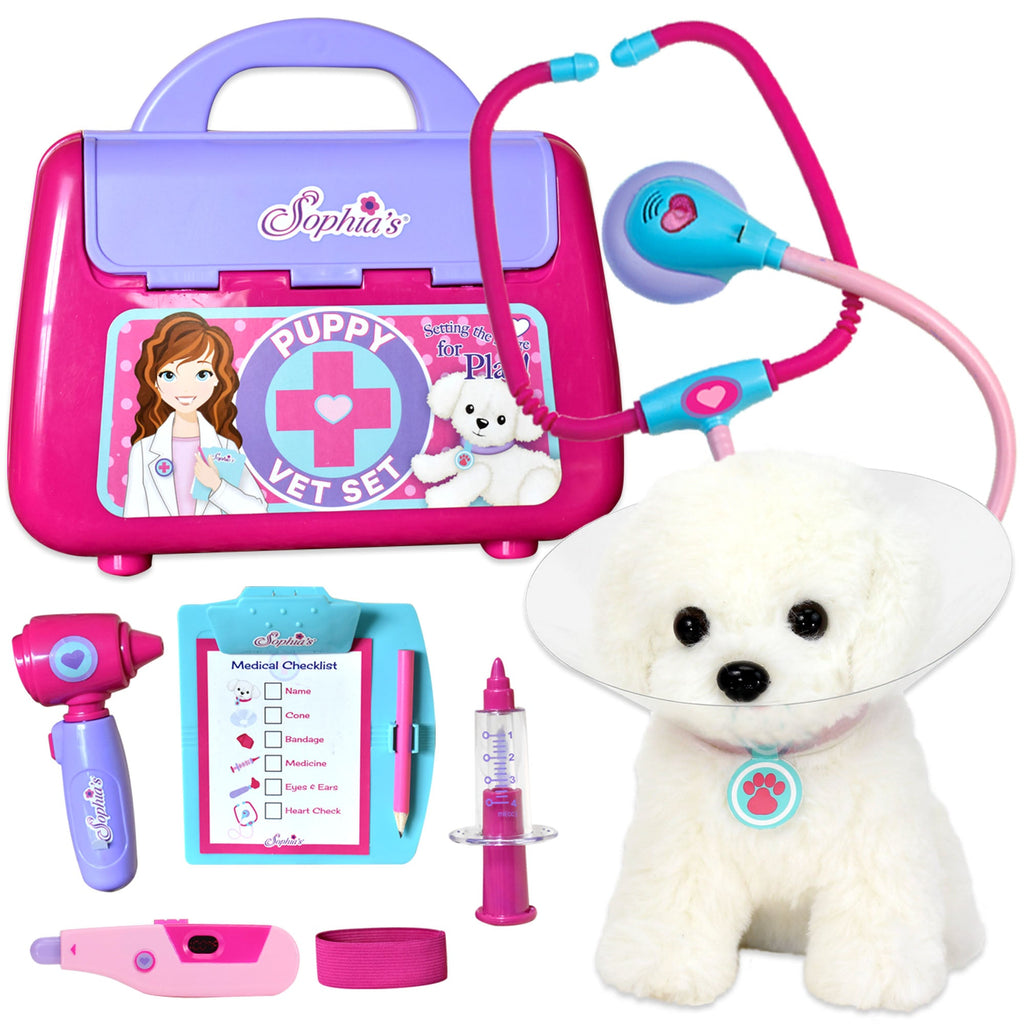 Sophia's 10-Piece Veterinarian Kit with Realistic Devices and
