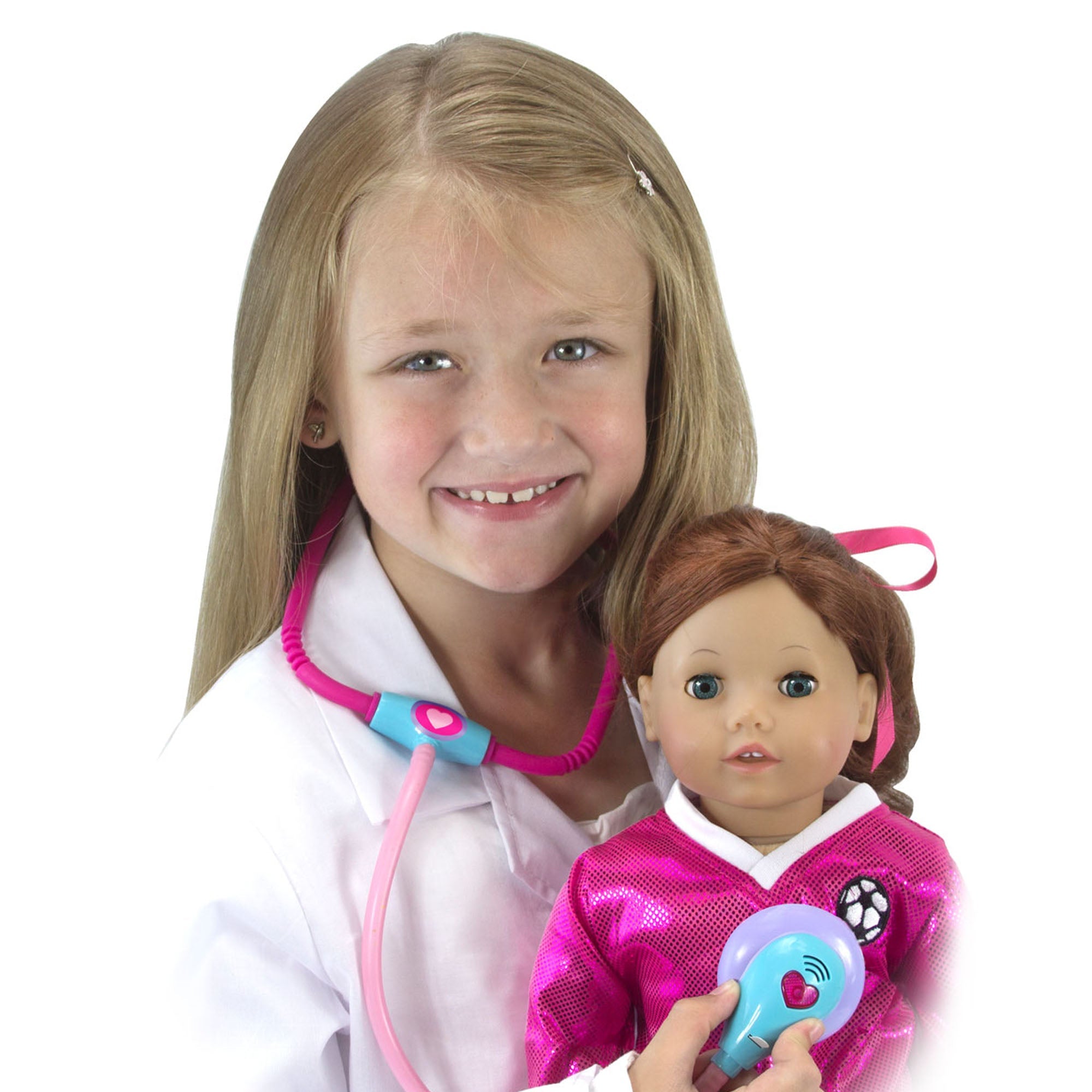 Sophia's 9-Piece Medical Kit with Realistic Devices and for 18