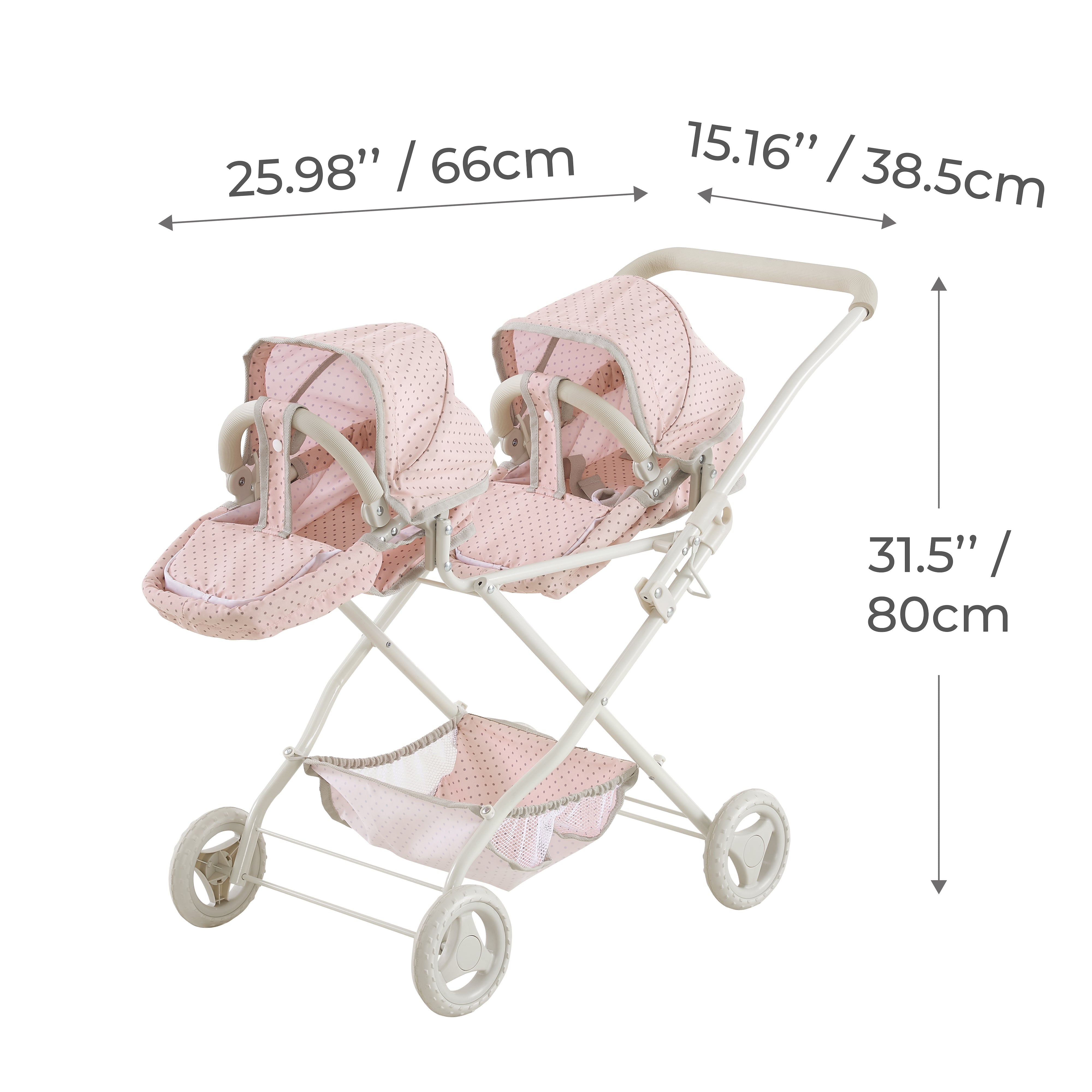 Pink bassinet stroller on sale