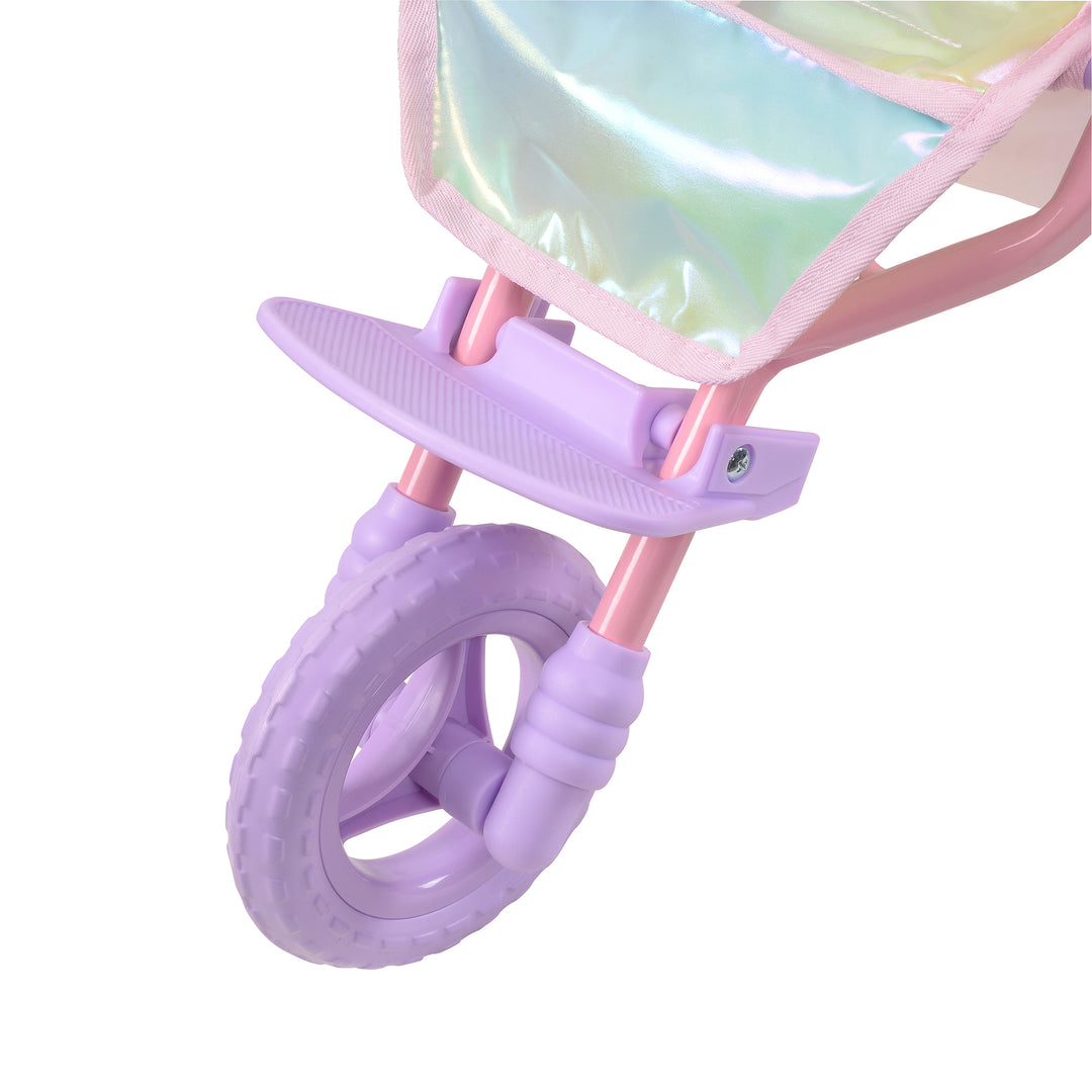 toy baby stroller Olivia's Little World Magical Dreamland Baby Doll Jogging Stroller, Ir – US