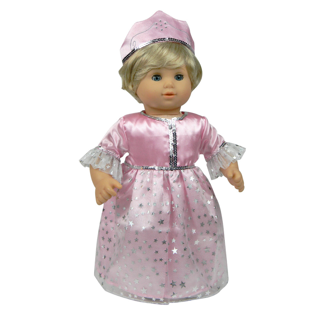 princess dress and doll set Twirly Girl Flower Princess dress Dolly and Me Set