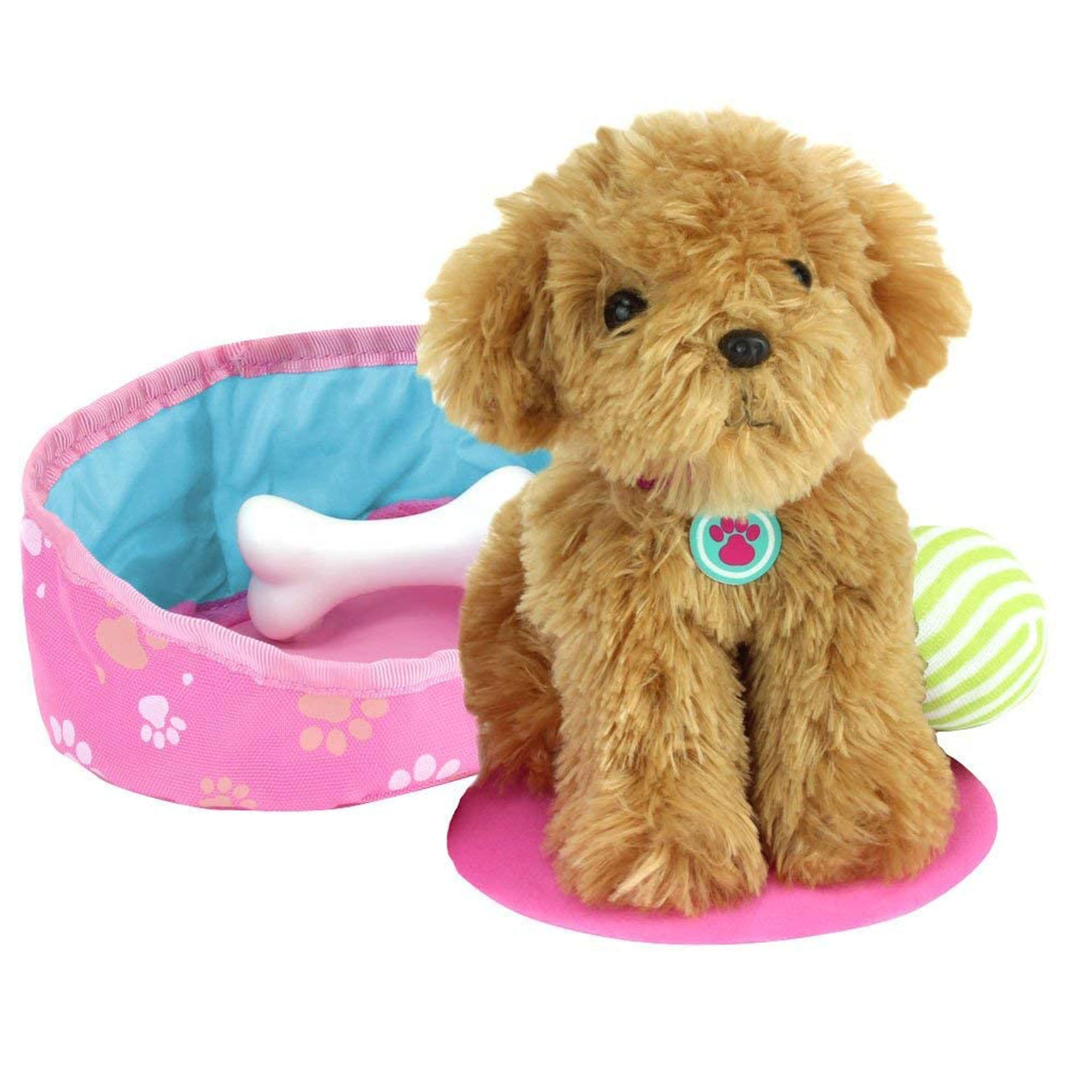 Sophia's Plush Puppy and Accessories Set for 18