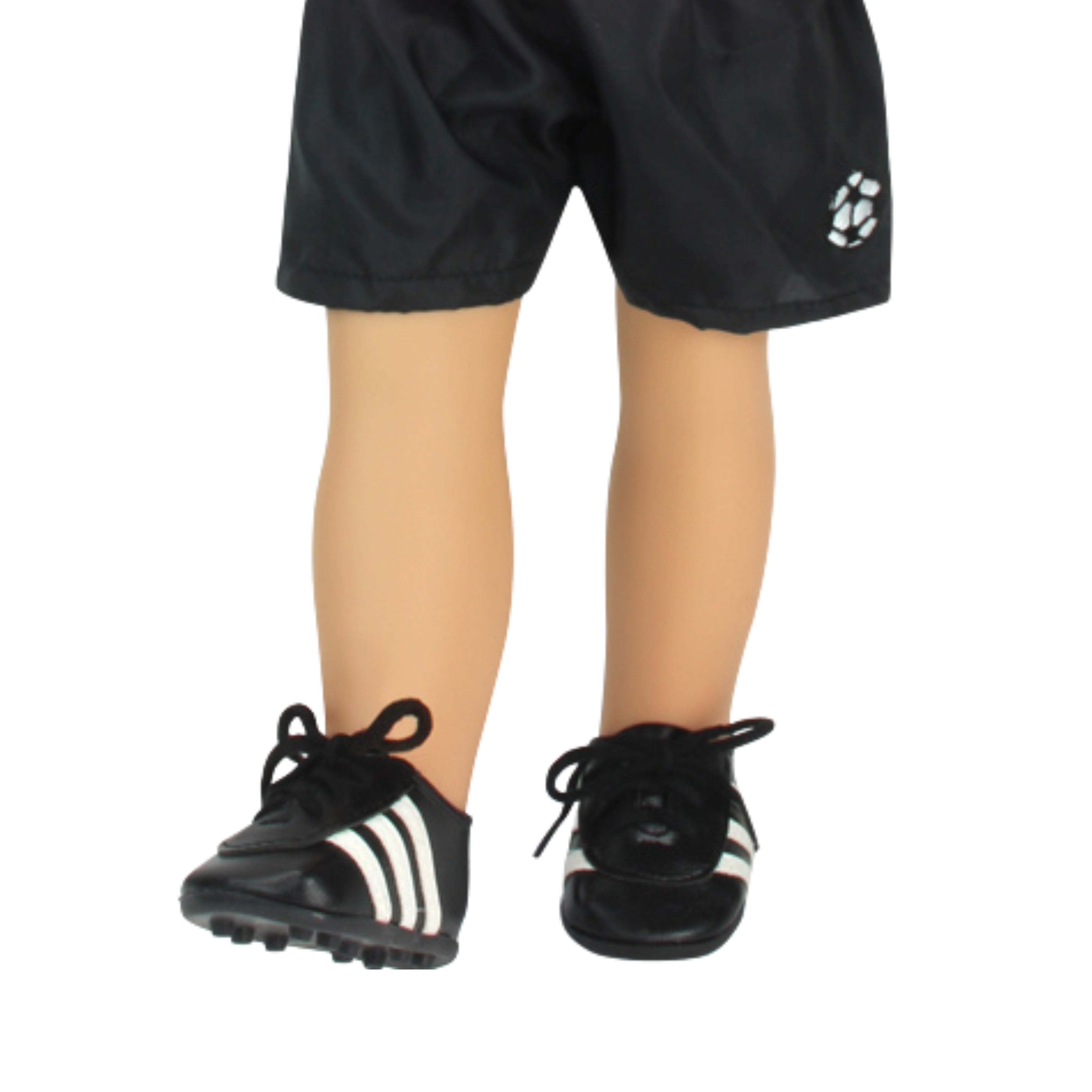 Sophia's Cute Classic Faux Leather Football Soccer Cleat Shoes for