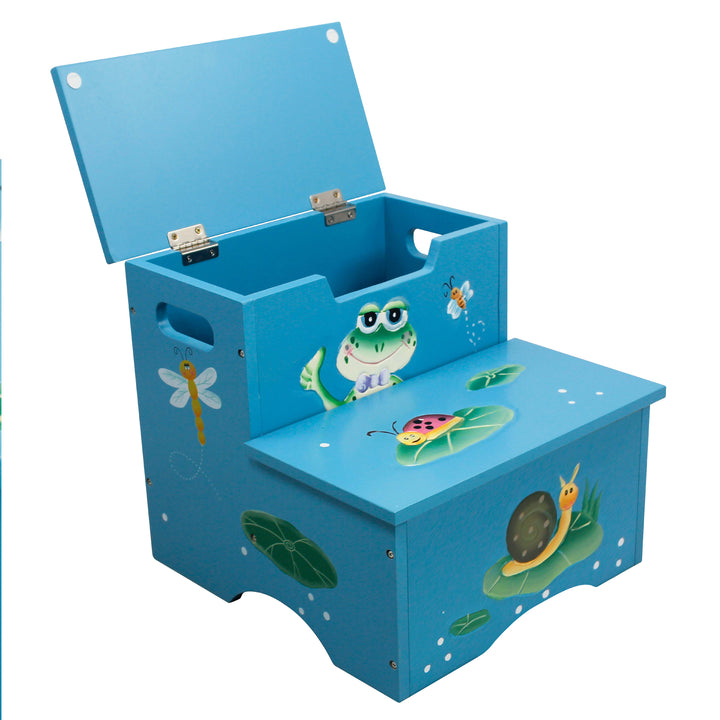 Fantasy Fields - Toy Furniture -Froggy Step Stool w/ Storage