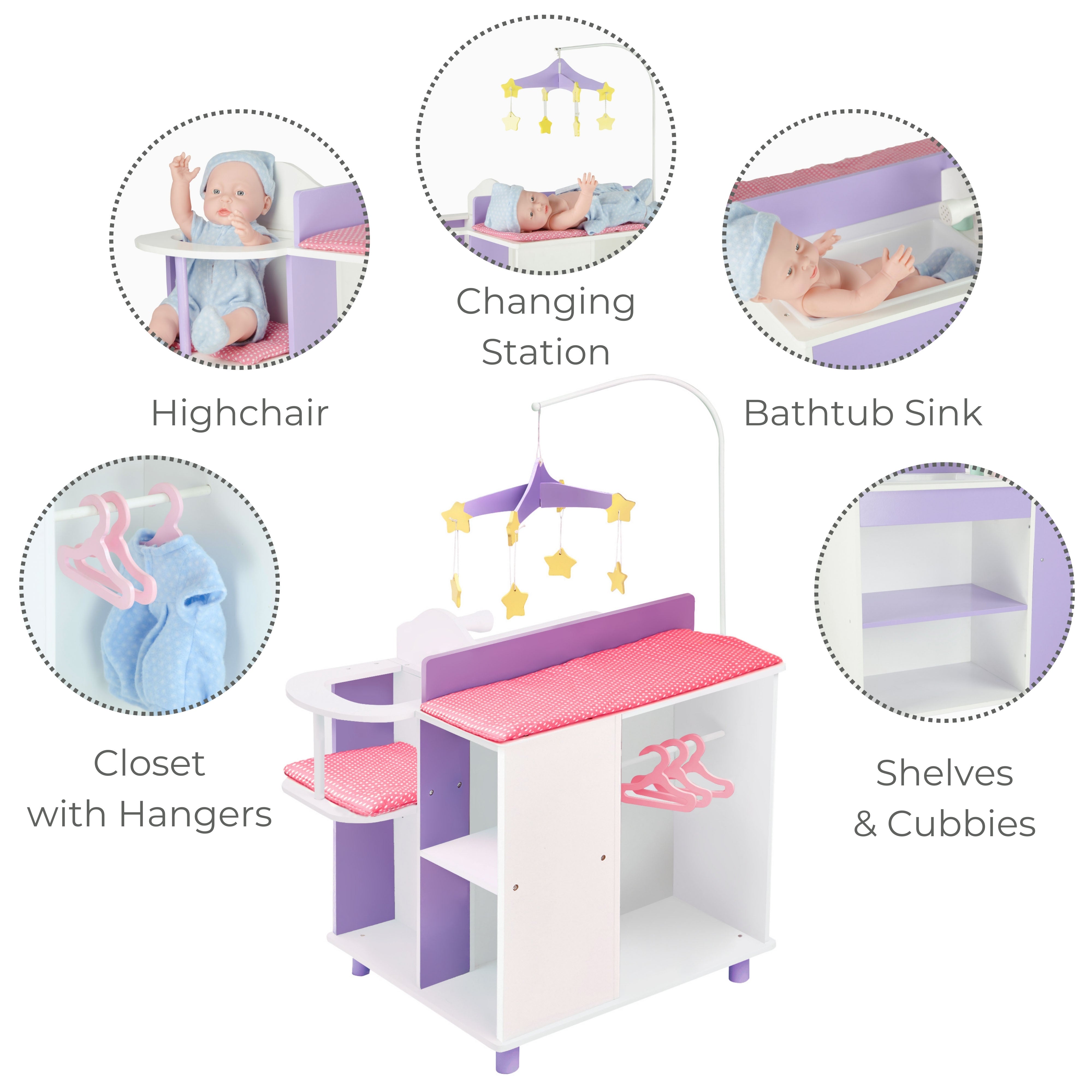 Olivia's Little World Kids Little Princess Baby Dolls Changing