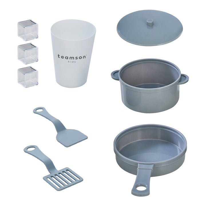 Teamson Kids Little Chef Upper East Retro Play Kitchen with Effects, White - FINAL SALE