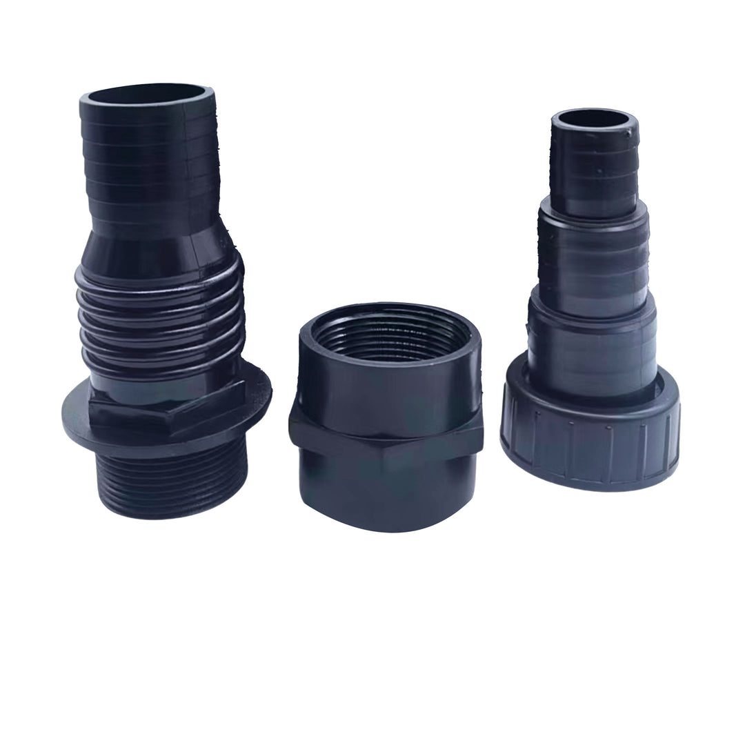 three different size nozzles available to use with the pump