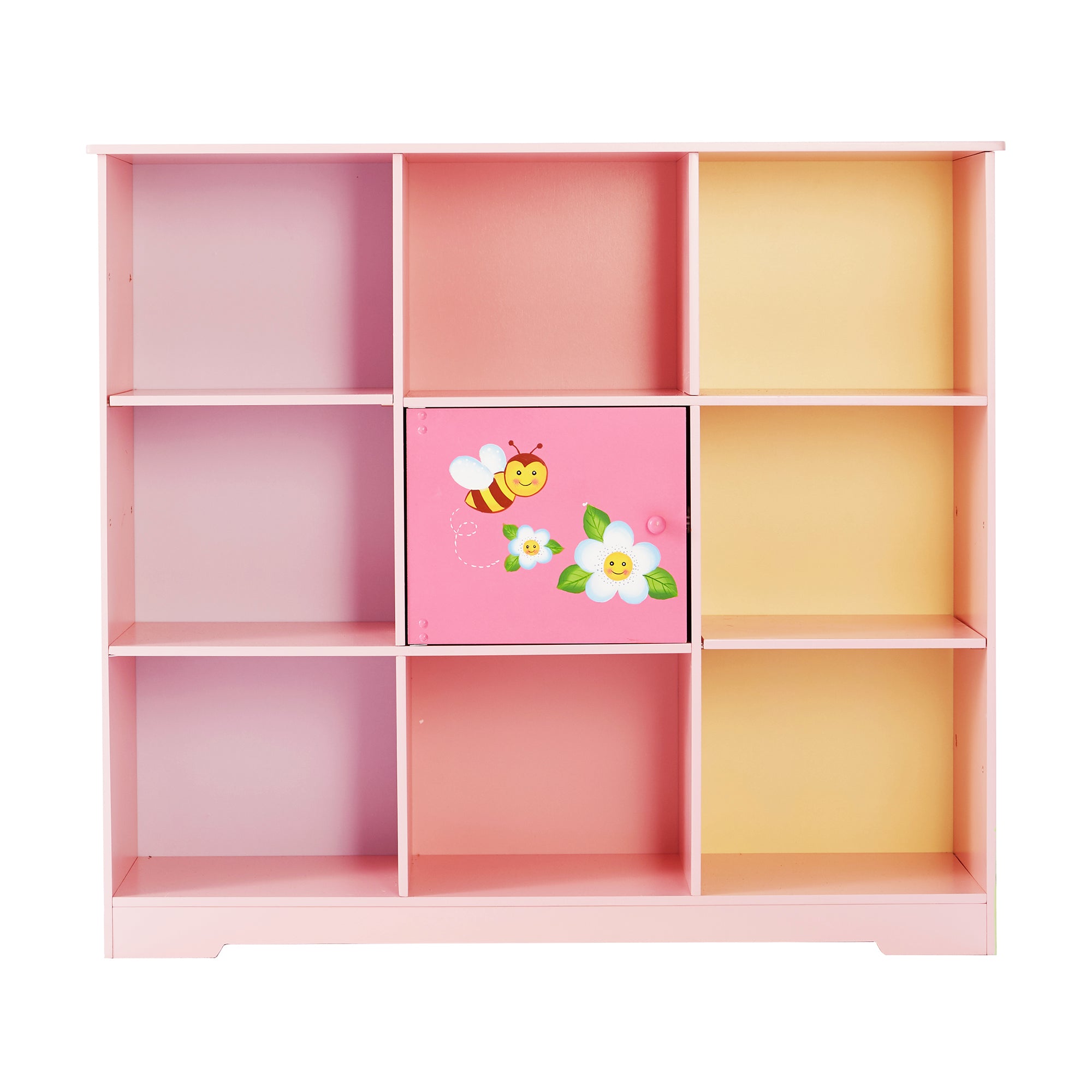 Fantasy Fields Kids Painted Magic Garden Adjustable Cube Bookshelf
