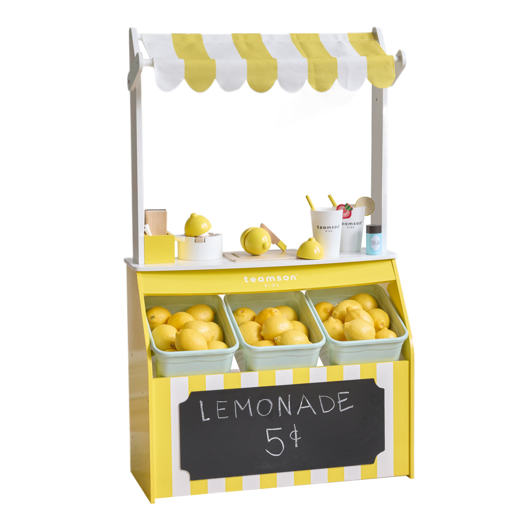 Sunny Citrus Lemonade Stand Playset with Interactive Accessories