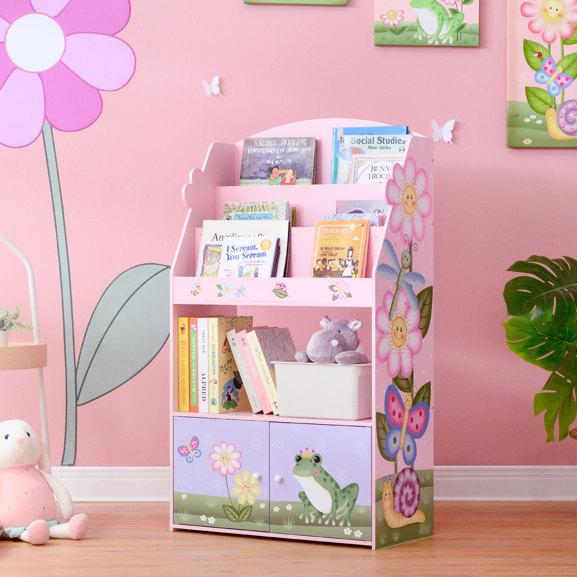 Kids Bookshelf | Kids Book | Shelves 3 Shelves Teamson Book Fantasy Children Fields – Tier 