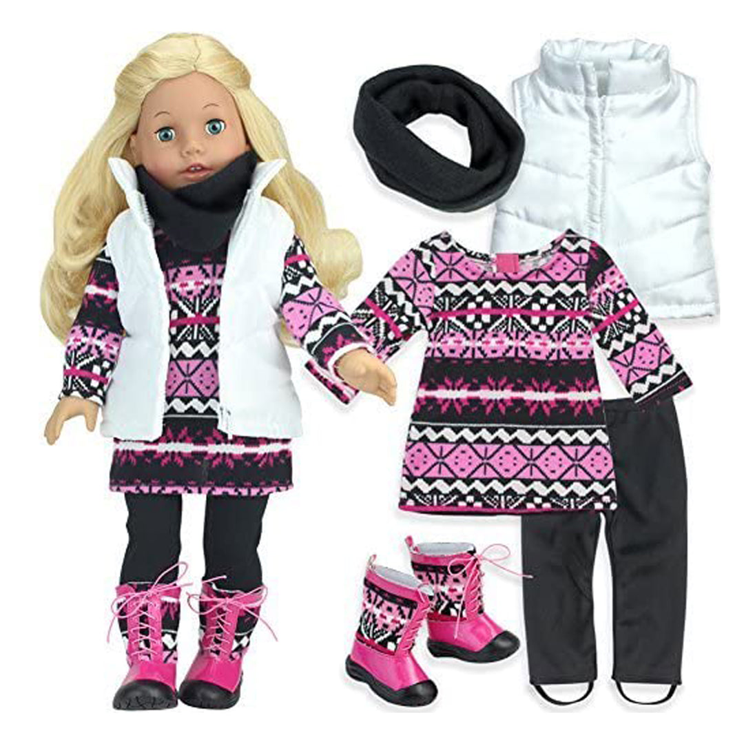 18 Inch Doll Clothes Dress and Doll Accessories (Winter Doll Clothing),  Dolls -  Canada
