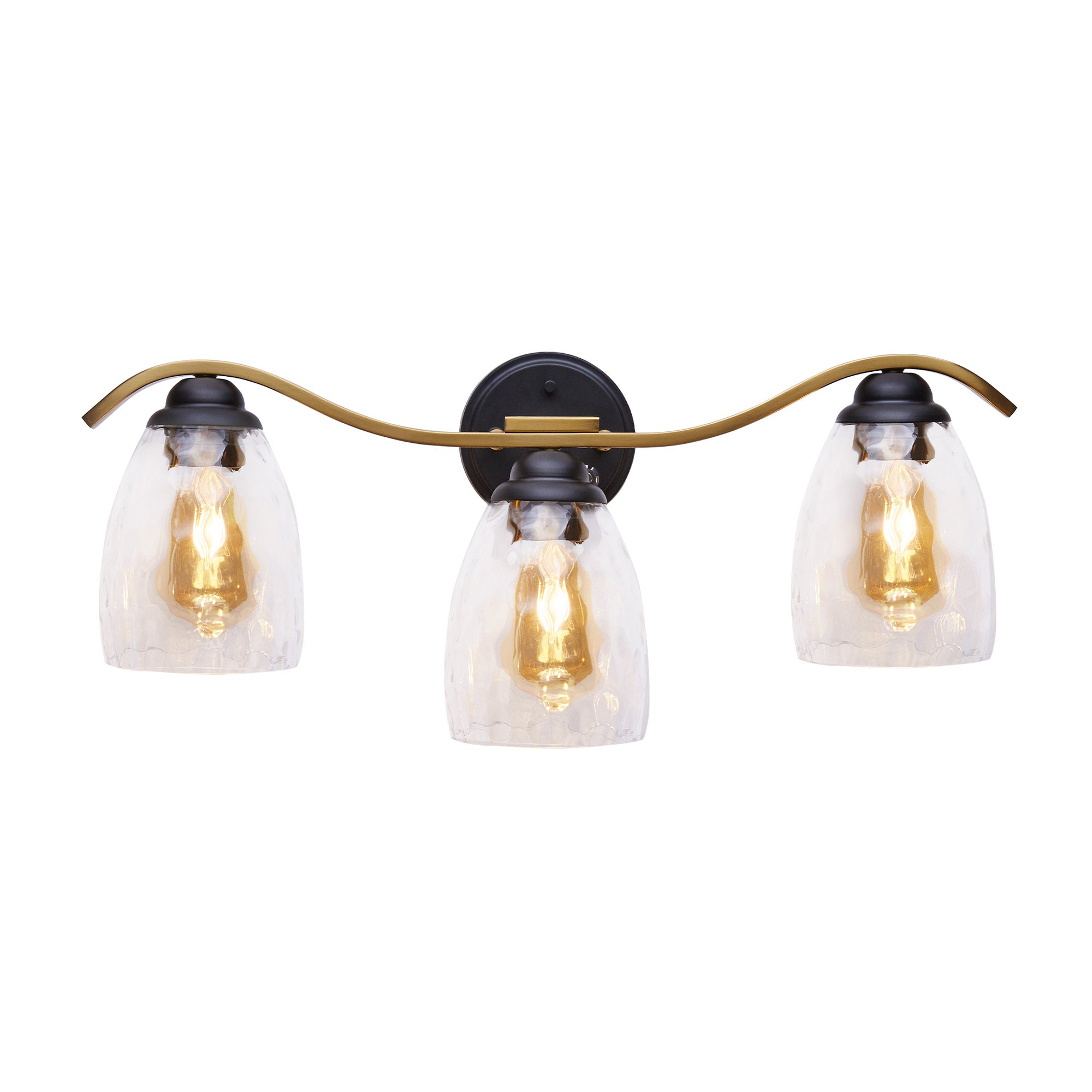 Heidi 3-Light Bathroom Vanity Wall Sconce Light with 3-Stage Touch Dim –  Teamson