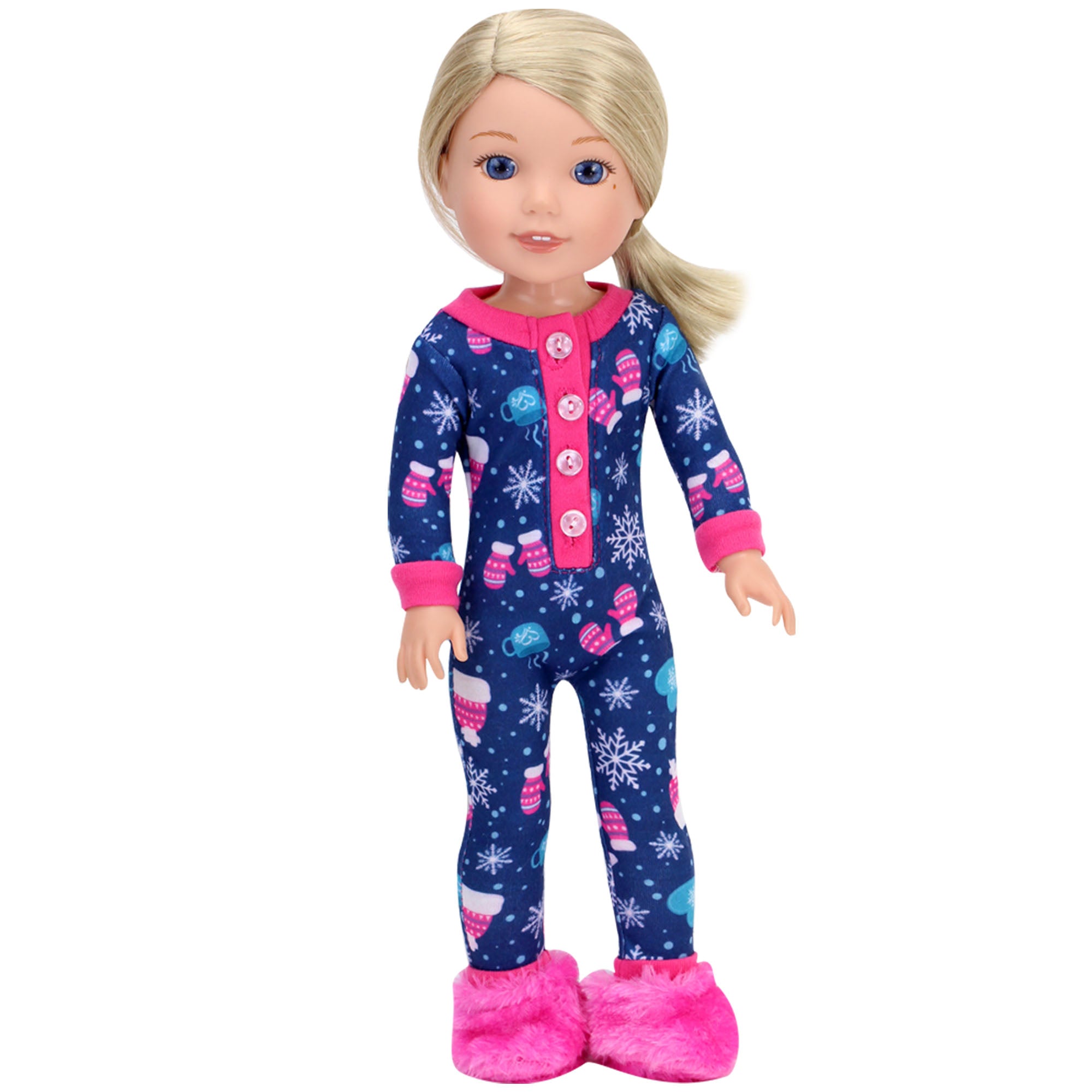Pink Doll's Outfit One Piece Pajama