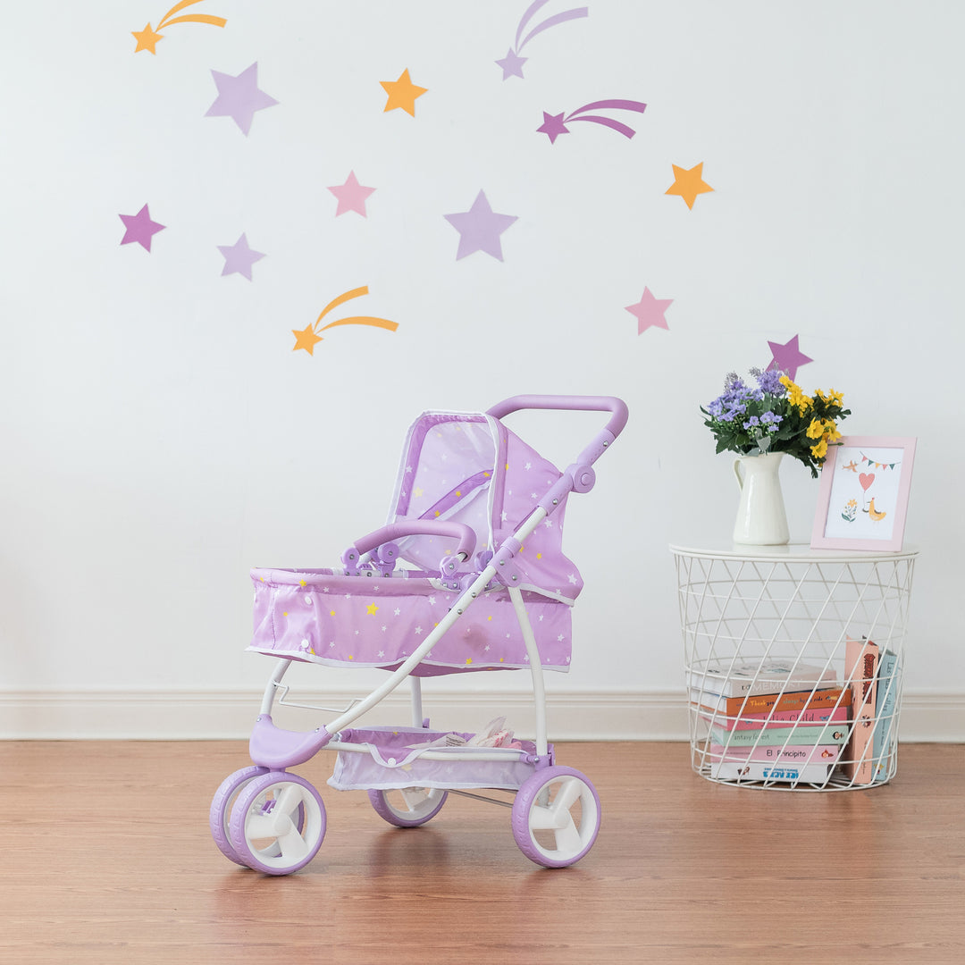 Lifestyle image of stroller in a playroom